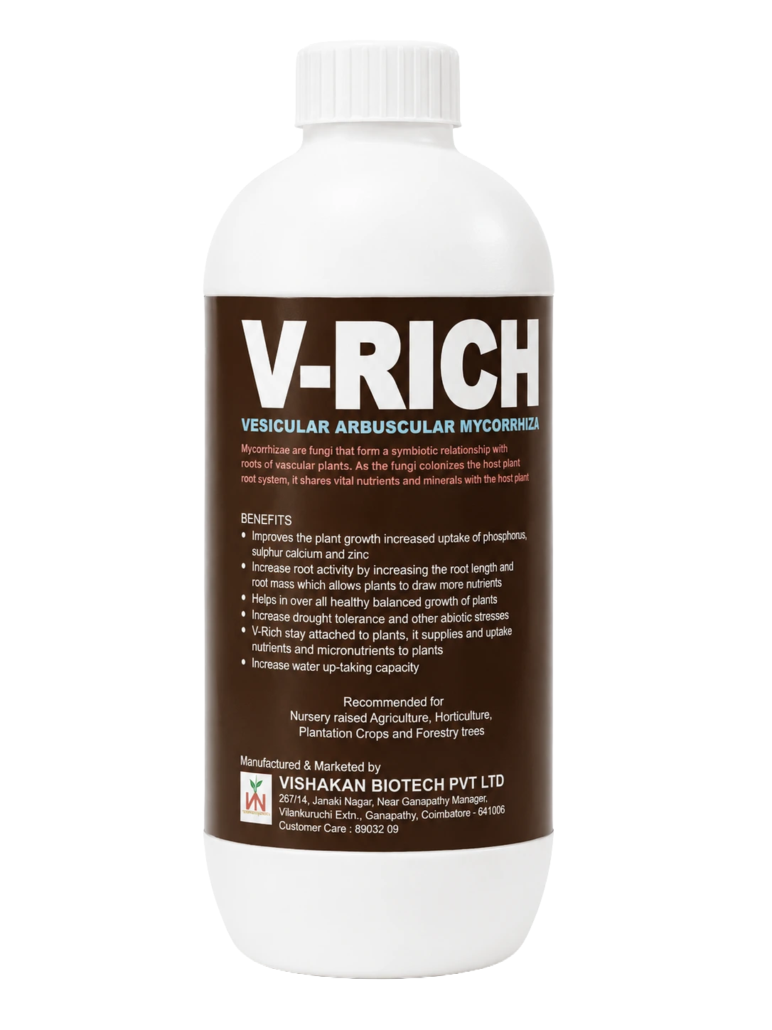 V-RICH Vesicular Arbuscular Mycorrhizae biofertilizer